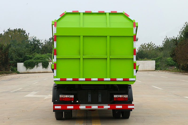 东风D6侧装挂桶自卸式垃圾车 10.5方